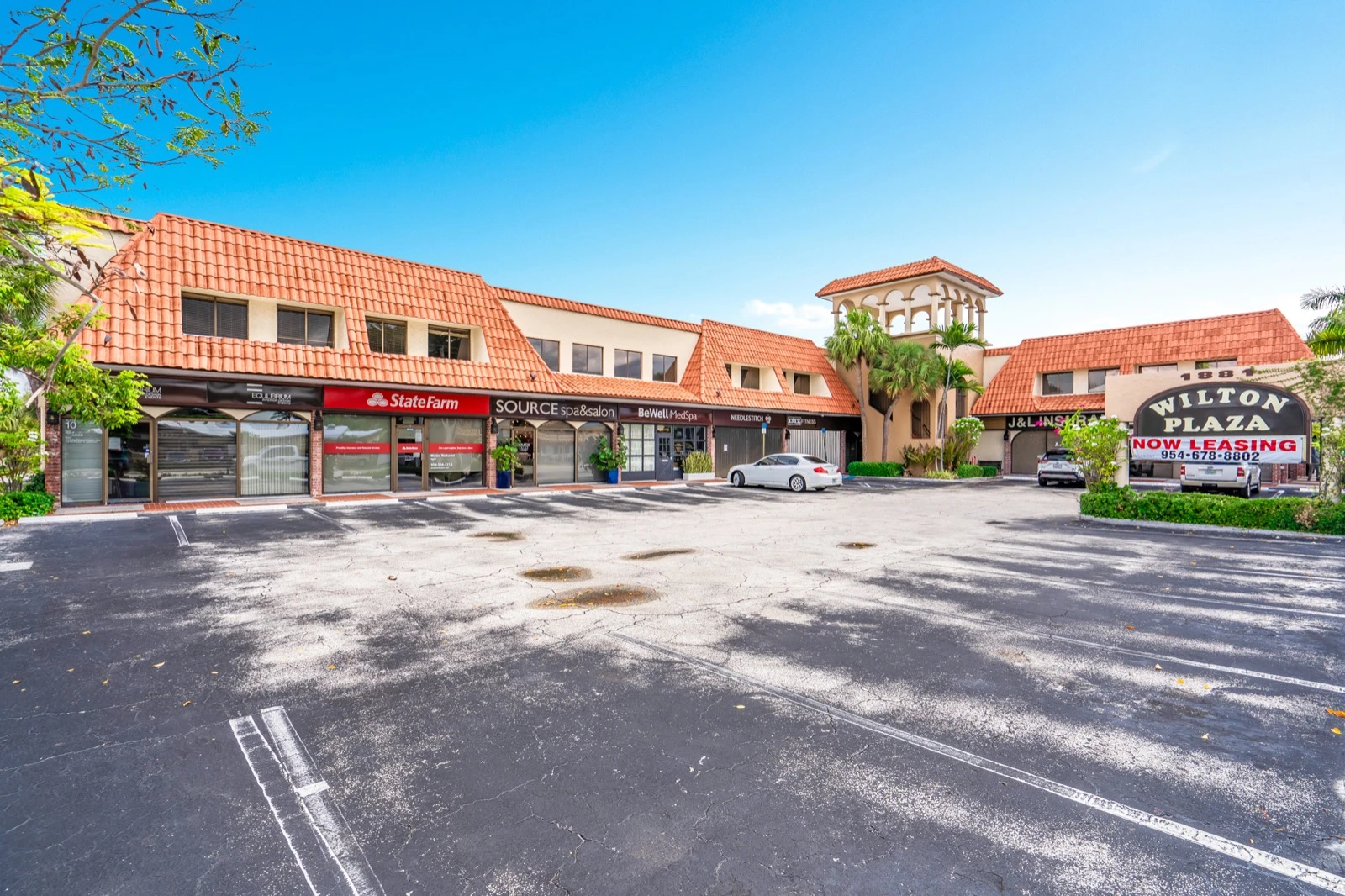 Wilton Plaza — our building at 1881 NE 26th St, Wilton Manors